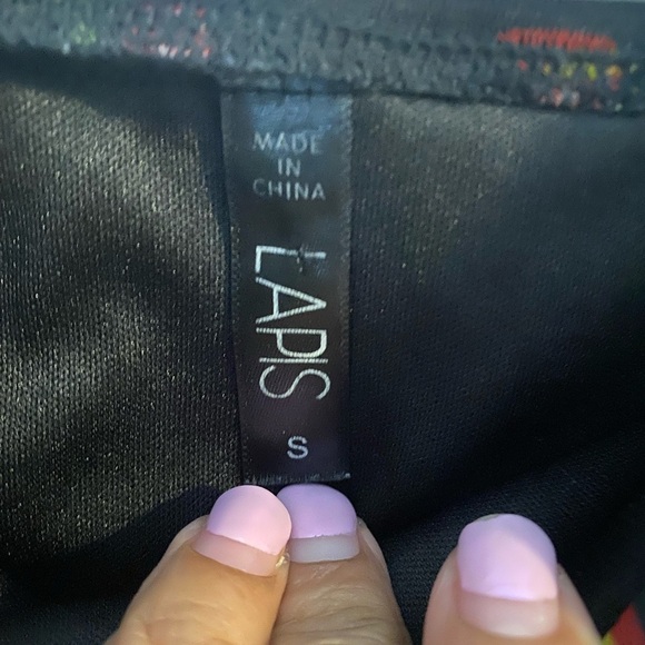 Lapis Pleated Crinkle Floral Black Maxi Dress size small - Picture 8 of 14